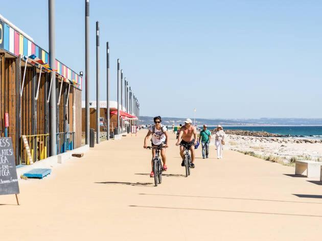 Front Beach Costa Caparica Lisbon Кошта-да-Капаріка Екстер'єр фото